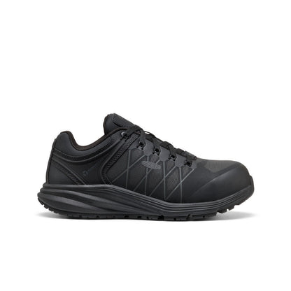 Keen Online | Women's Vista Energy XT Work Sneaker INT MET (Carbon Toe) Black/Magnet