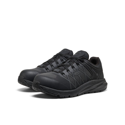 Keen Online | Women's Vista Energy XT Work Sneaker INT MET (Carbon Toe) Black/Magnet