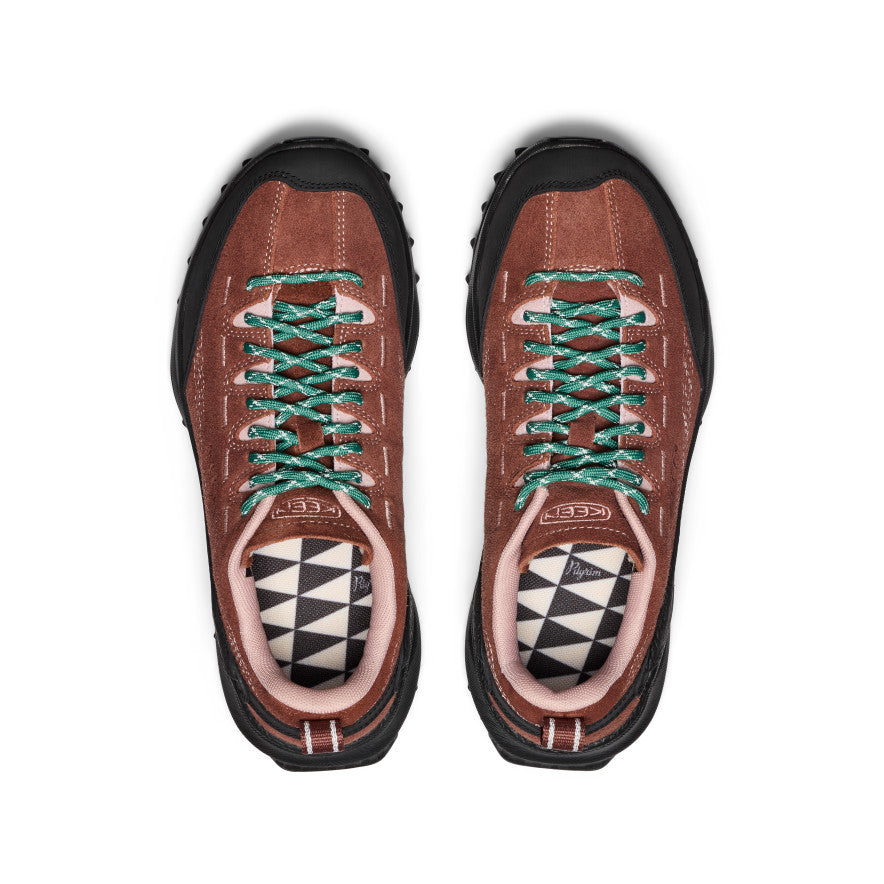 Keen Discount | Women's Jasper Zionic Sneaker x Pilgrim Surf + Supply Marron/Adobe Rose