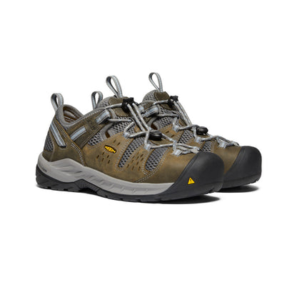 Keen Sale | Women's Atlanta Cool II ESD (Steel Toe) Gargoyle/Blue Fog