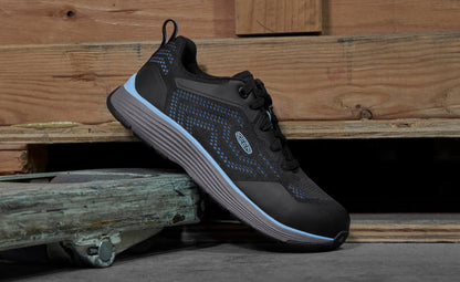 Keen Discount | Women's Sparta 2 (Aluminum Toe) Airy Blue/Black