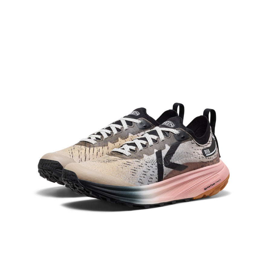 Keen Online | Women's Seek Trail Running Shoe Black/Sunset Sand