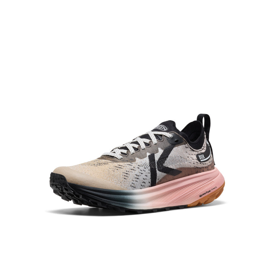 Keen Online | Women's Seek Trail Running Shoe Black/Sunset Sand