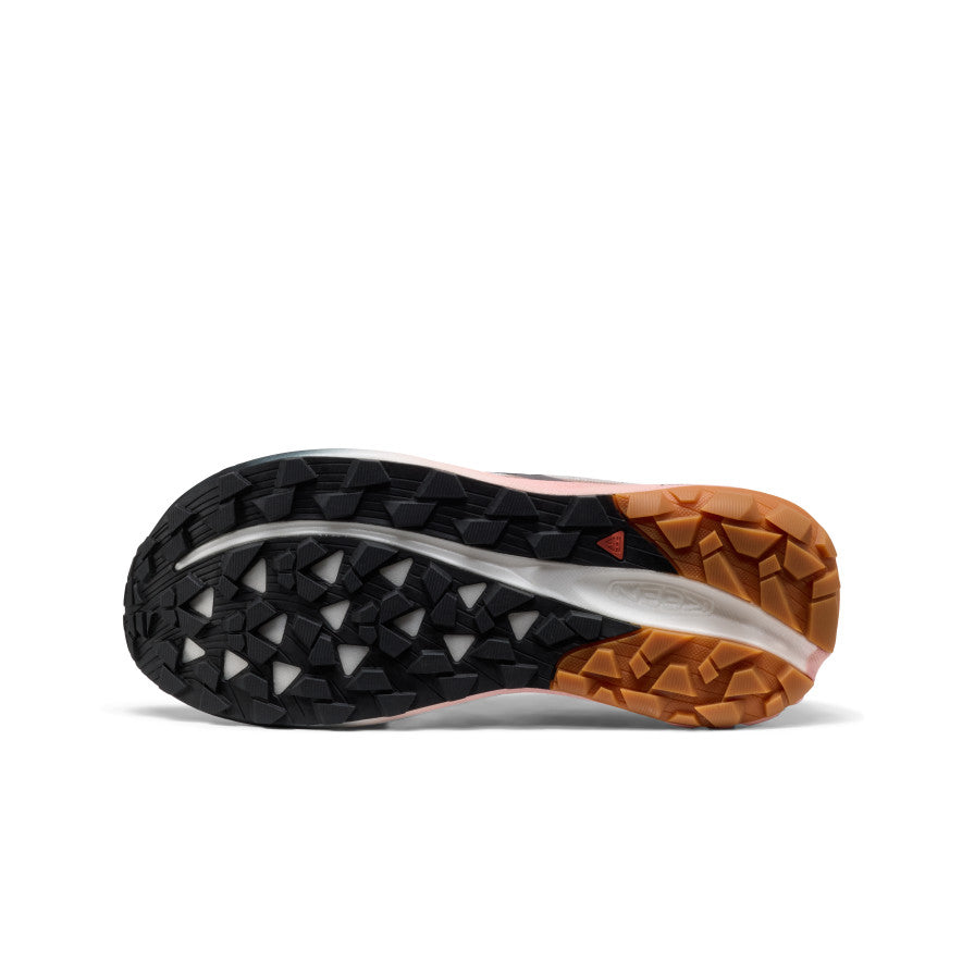 Keen Online | Women's Seek Trail Running Shoe Black/Sunset Sand