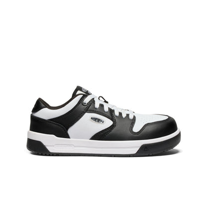 Keen Online | Women's Overton Work Shoe (Carbon Toe) Star White/Black