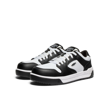 Keen Online | Women's Overton Work Shoe (Carbon Toe) Star White/Black