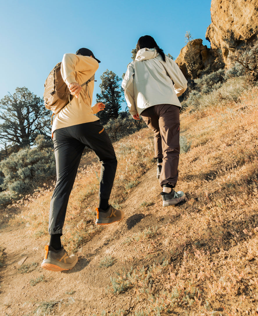 Keen New | Women's 450 Dirt Hiking Shoe Birch/Nectarine