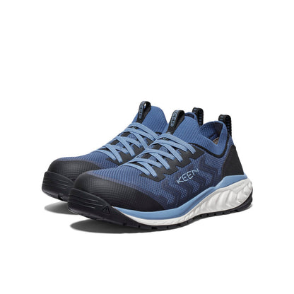 Keen Near Me | Women's Arvada Shift ESD Work Sneaker (Carbon Toe) Vintage Indigo/Faded Denim