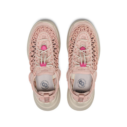 Keen Discount | Women's UNEEK WK Sneaker Cameo Rose/Pink Flambe