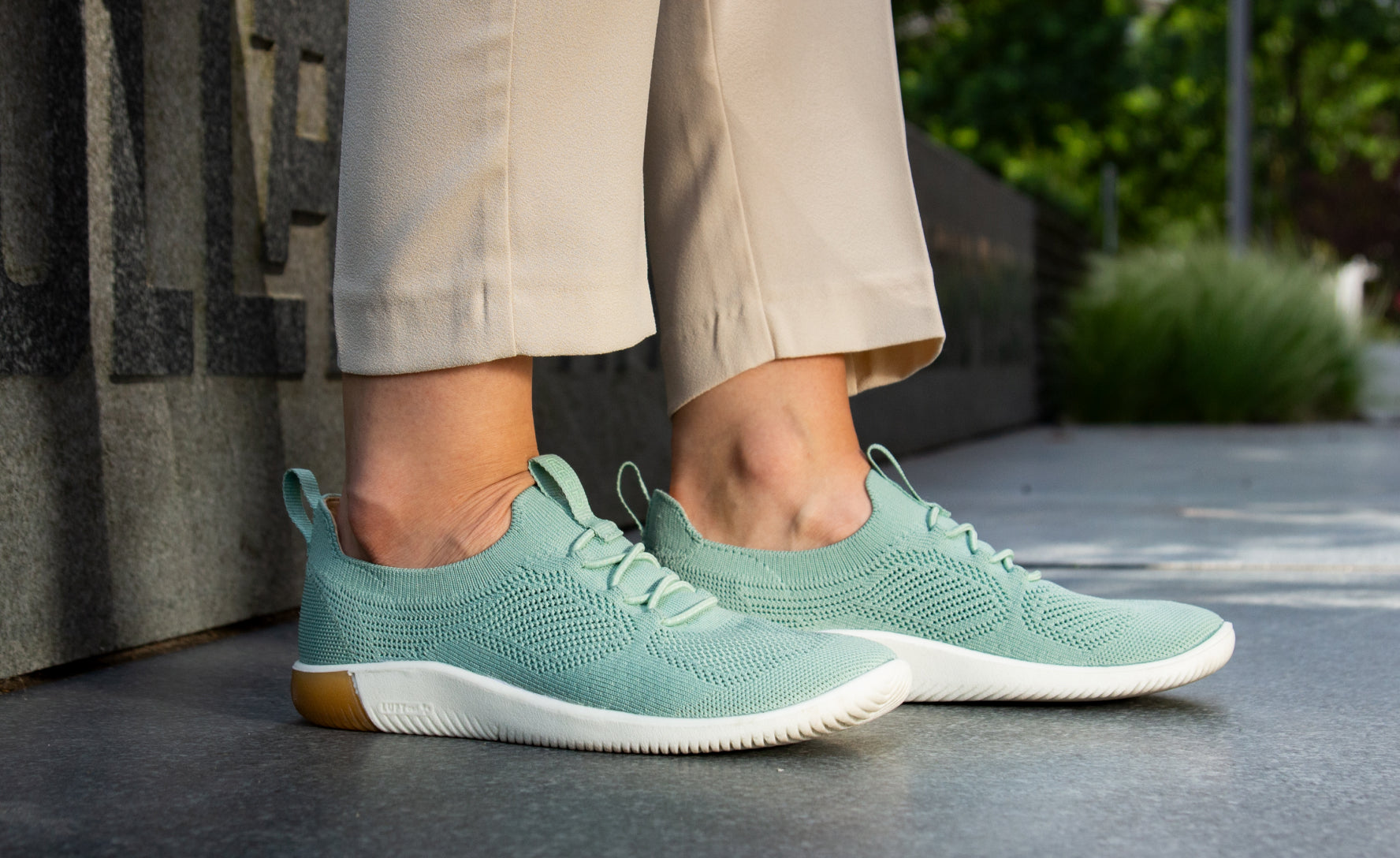 Keen New | Women's KNX Knit Sneaker Granite Green/Lichen