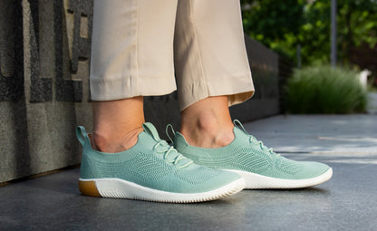 Keen New | Women's KNX Knit Sneaker Granite Green/Lichen
