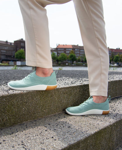 Keen New | Women's KNX Knit Sneaker Granite Green/Lichen