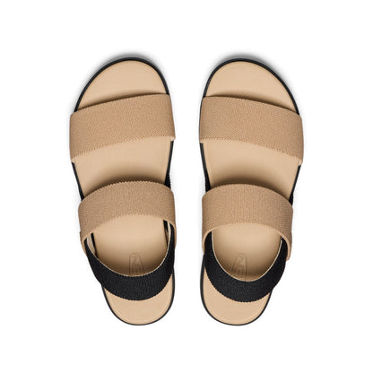 Keen US | Women's Elle Backstrap Sandal Cornstalk/Black