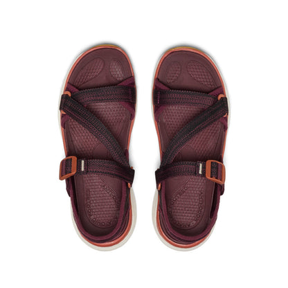 Keen Discount | Women's Leiki Open-Toe Sandal Fig/Burnt Brick