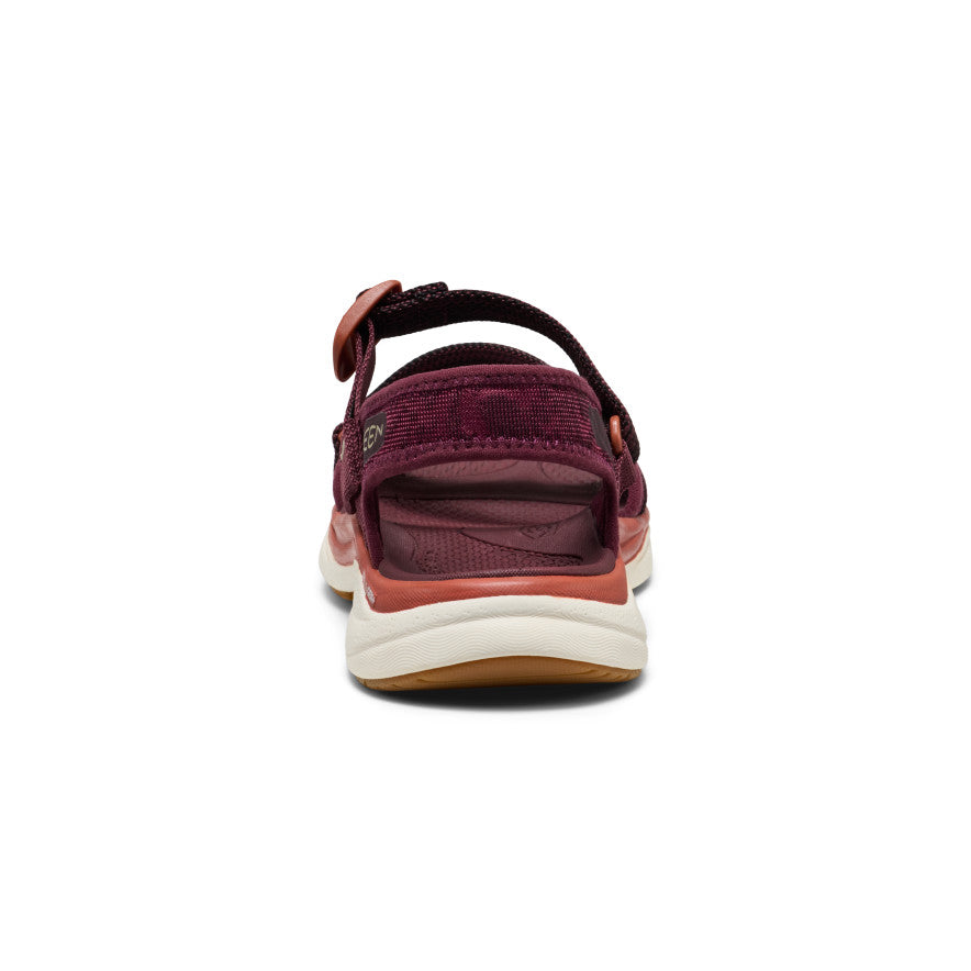 Keen Discount | Women's Leiki Open-Toe Sandal Fig/Burnt Brick
