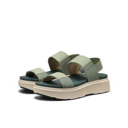 Keen | Women's Elle Mila Backstrap Sandal Lily Pad/Dark Forest