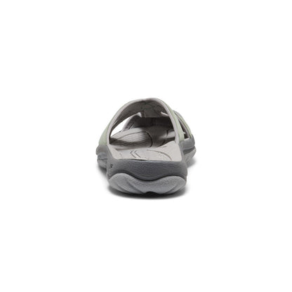 Keen Popular style | Women's Bali Leather Slide Sandal Lily Pad/Steel Grey