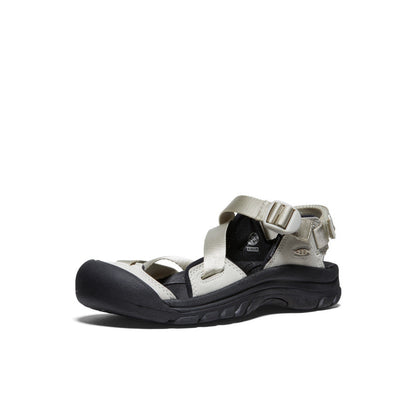 Keen US | Women's Zerraport II Sandal Silver Birch/Black