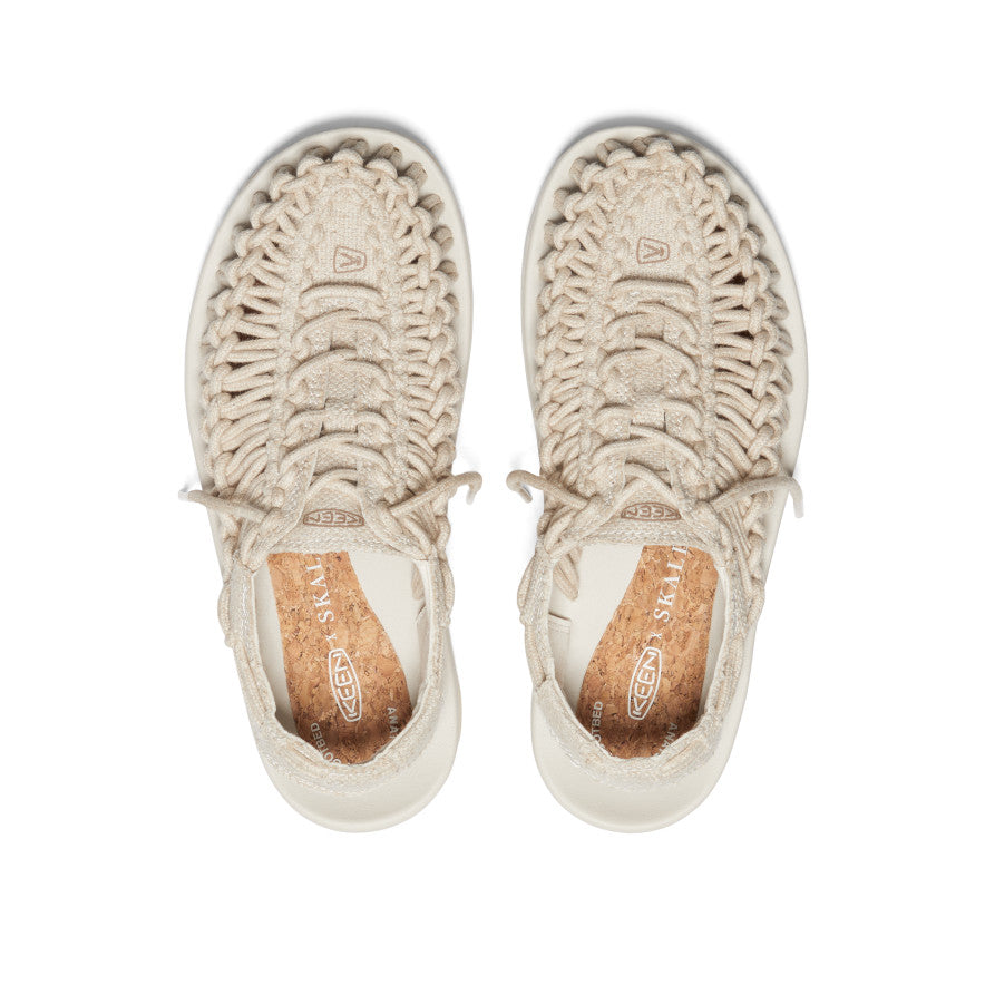 Keen Sale | Women's UNEEK Canvas x Skall Studio Natural/Birch
