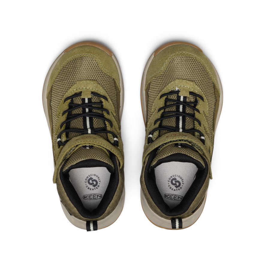 Keen Hot style | Little Kids' Hightrail Waterproof Hiking Boot Dark Olive/Martini Olive