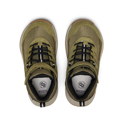 Keen Hot style | Little Kids' Hightrail Waterproof Hiking Boot Dark Olive/Martini Olive