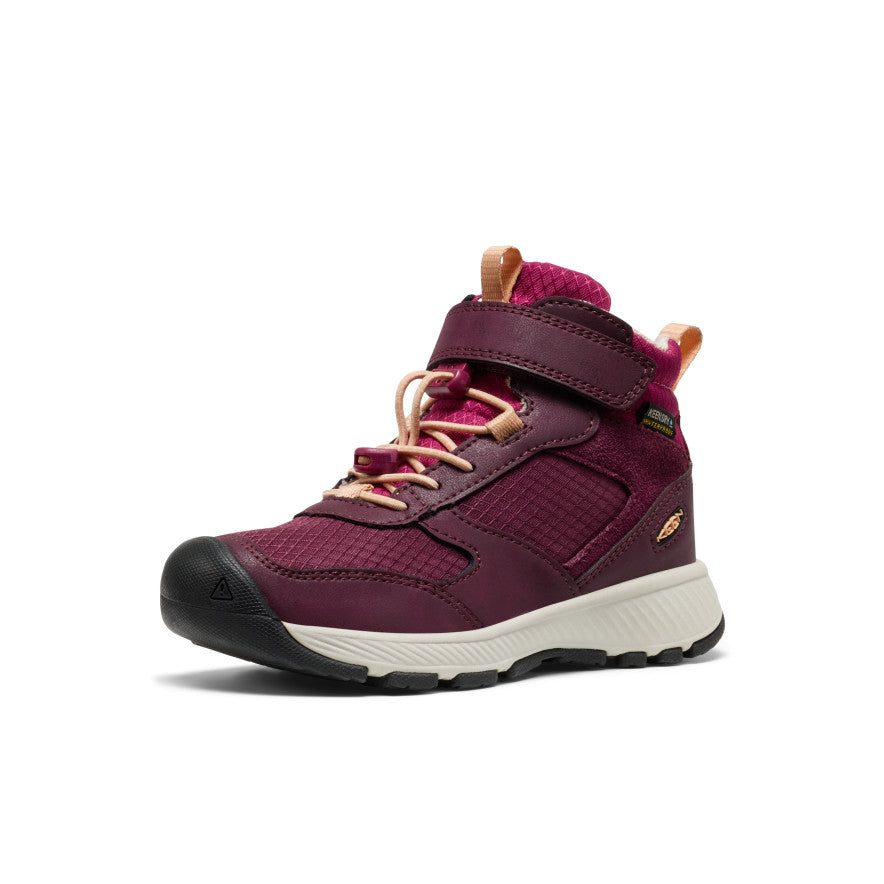 Keen Near Me | Little Kids' Skua Waterproof Boot Fig/Peach Fuzz