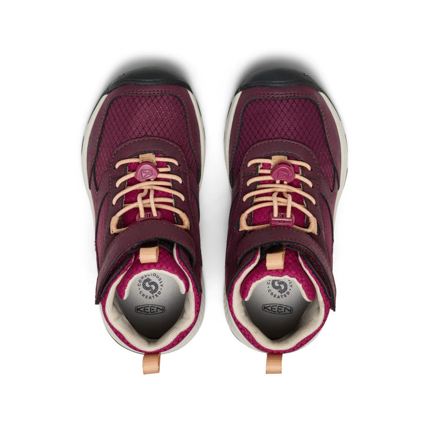 Keen Near Me | Little Kids' Skua Waterproof Boot Fig/Peach Fuzz