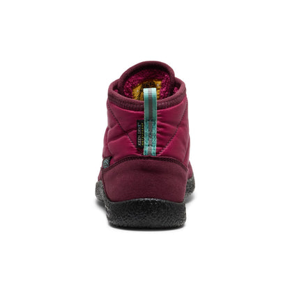 Keen Popular style | Big Kids' Howser II Waterproof Chukka Beaujolais/Pool Blue
