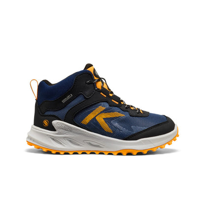 Keen Sale | Big Kids' Zionic Waterproof Boot Naval Academy/Bright Marigold
