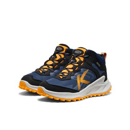 Keen Sale | Big Kids' Zionic Waterproof Boot Naval Academy/Bright Marigold
