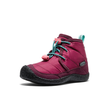 Keen Hot style | Little Kids' Howser II Waterproof Chukka Beaujolais/Pool Blue