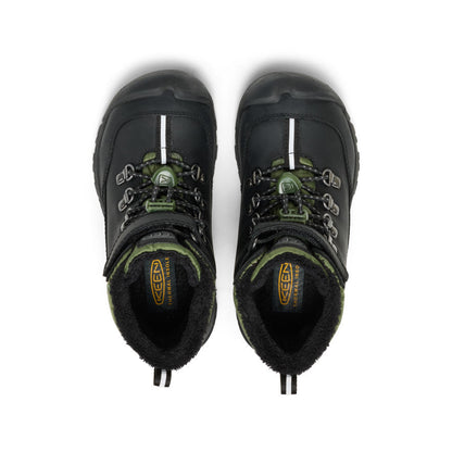 Keen On sale | Little Kids' Kanibou Waterproof Winter Boot Black/Bronze Green