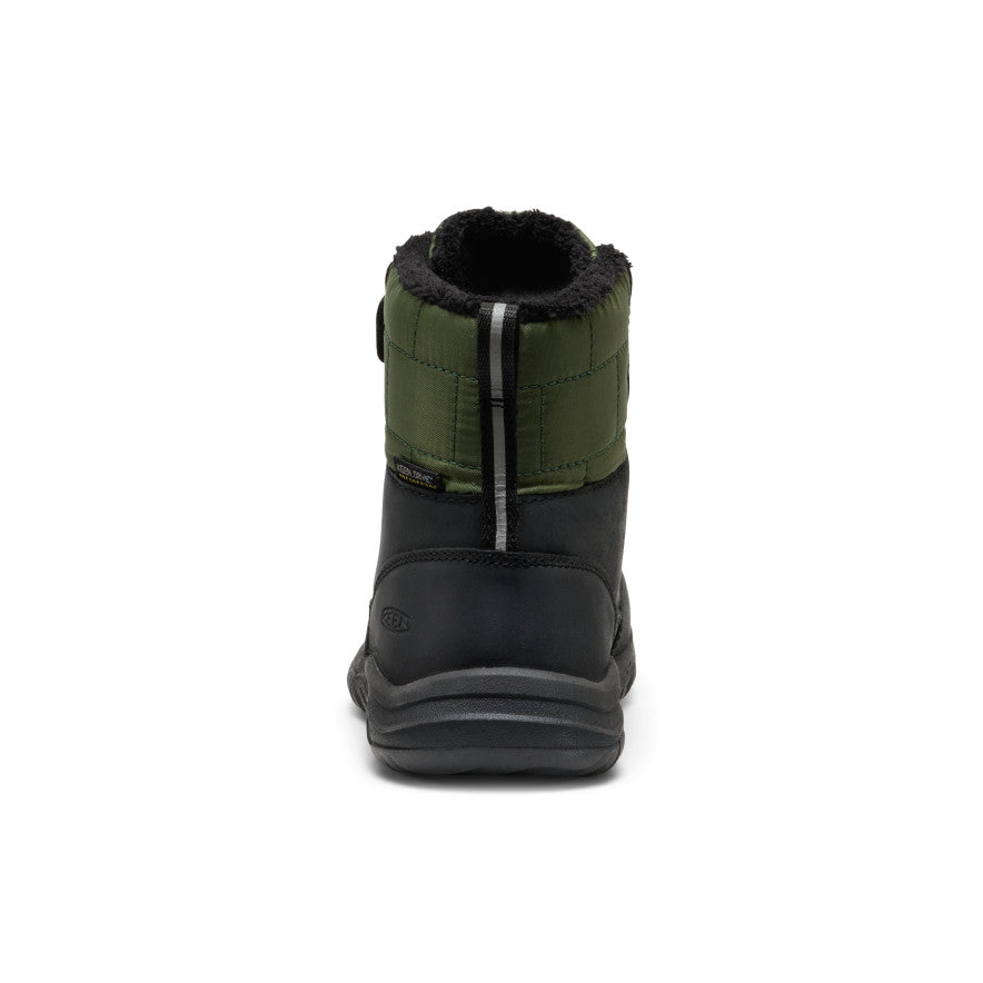 Keen On sale | Little Kids' Kanibou Waterproof Winter Boot Black/Bronze Green