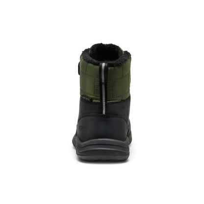 Keen On sale | Little Kids' Kanibou Waterproof Winter Boot Black/Bronze Green