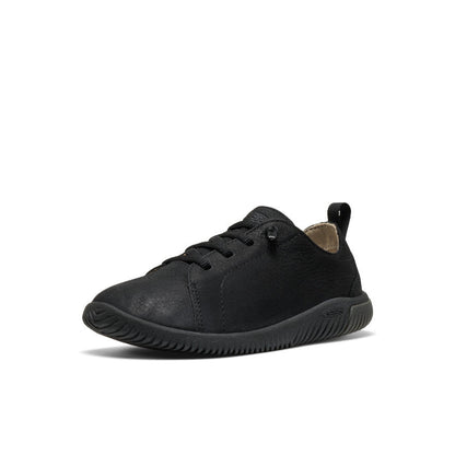Keen | Big Kids' KNX Leather Sneaker Triple Black