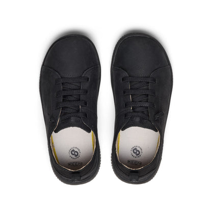 Keen | Big Kids' KNX Leather Sneaker Triple Black