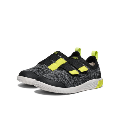 Keen New | Little Kids' KNX Knit Double Strap Black/Evening Primrose