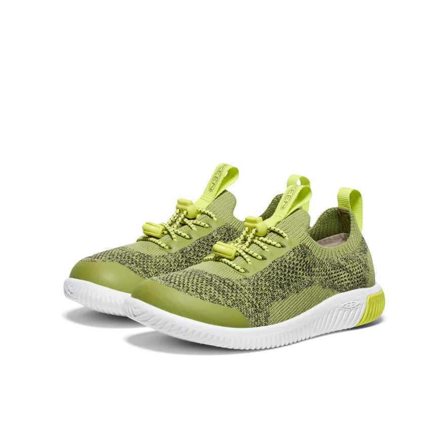 Keen | Little Kids' KNX Knit Sneaker Iguana/Evening Primrose