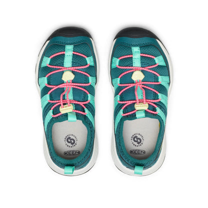 Keen Outlet | Little Kids' Motozoa Sneaker Mediterranea/Pink Lemonade