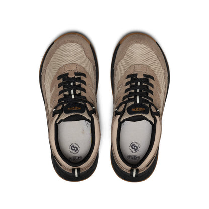 Keen Near Me | Big Kids' Hightrail Waterproof Hiking Shoe Brindle/Oak Buff