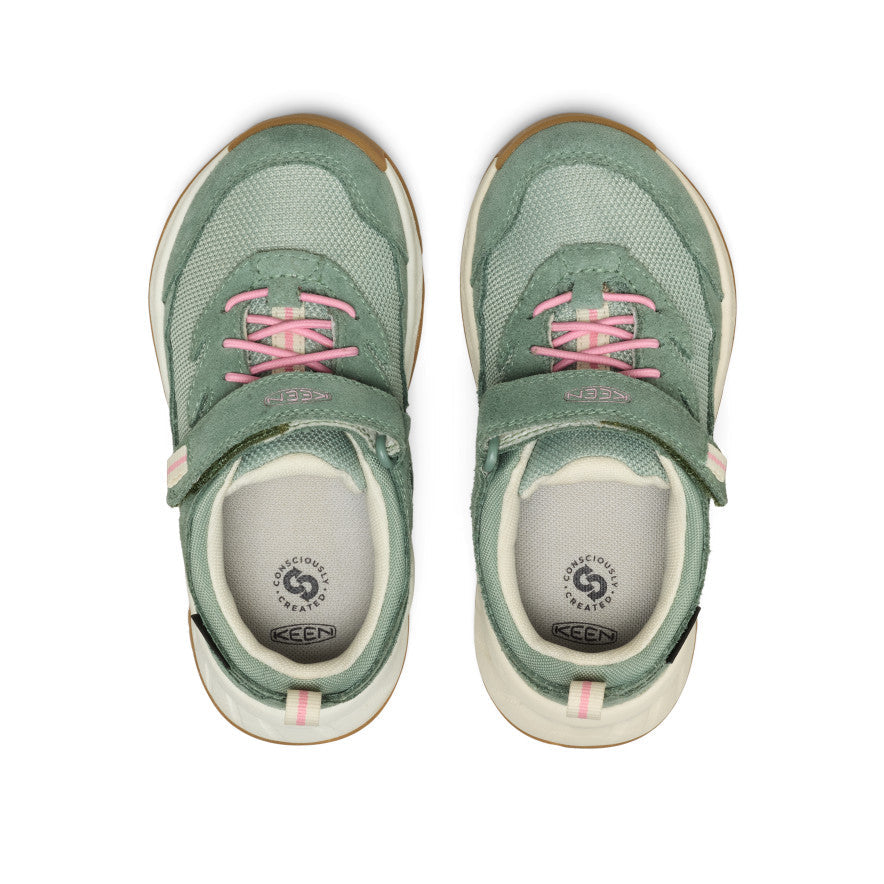 Keen Online | Little Kids' Hightrail Waterproof Hiking Shoe Lily Pad/Cashmere Rose