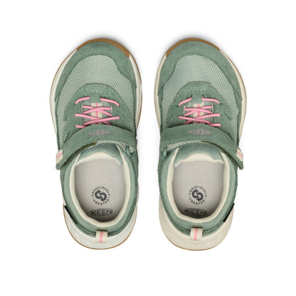 Keen Online | Little Kids' Hightrail Waterproof Hiking Shoe Lily Pad/Cashmere Rose