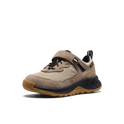 Keen Discount | Little Kids' Hightrail Waterproof Hiking Shoe Brindle/Oak Buff