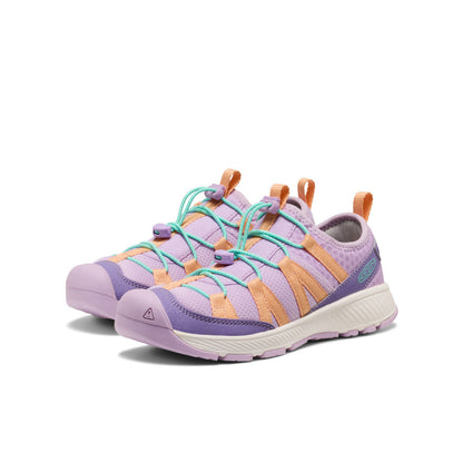 Keen Outlet | Big Kids' Motozoa Sneaker Purple Haze/Peach Fuzz