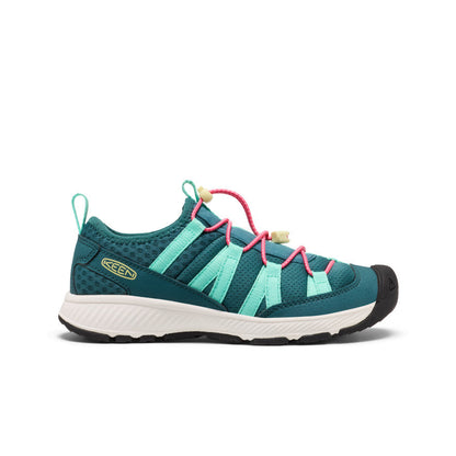 Keen New | Big Kids' Motozoa Sneaker Mediterranea/Pink Lemonade