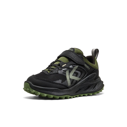 Keen Online | Little Kids' Zionic Waterproof Shoe Black/Bronze Green
