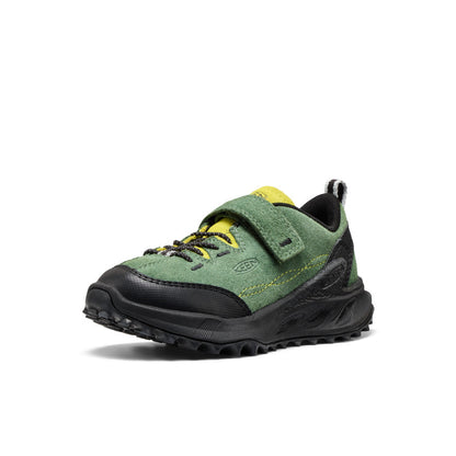 Keen New | Little Kid's Jasper Zionic Sneaker Bronze Green/Evening Primrose