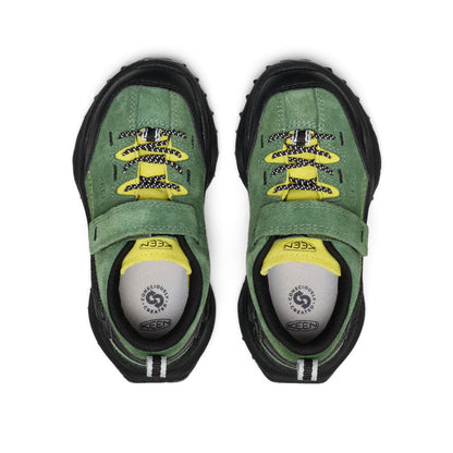 Keen New | Little Kid's Jasper Zionic Sneaker Bronze Green/Evening Primrose