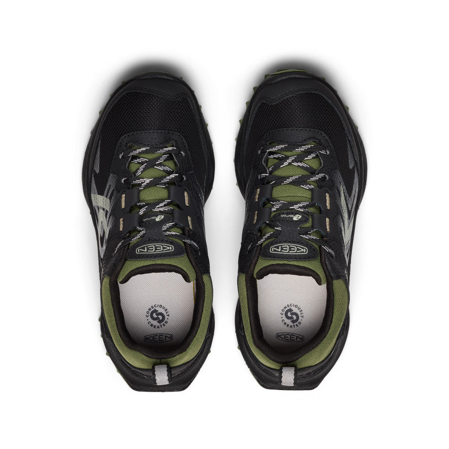 Keen Popular style | Big Kids' Zionic Waterproof Shoe Black/Bronze Green
