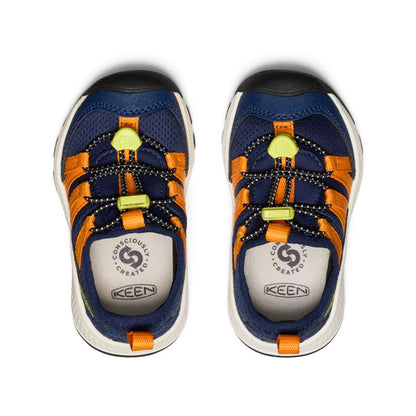 Keen Sale | Toddlers' Motozoa Sneaker Naval Academy/Bright Marigold